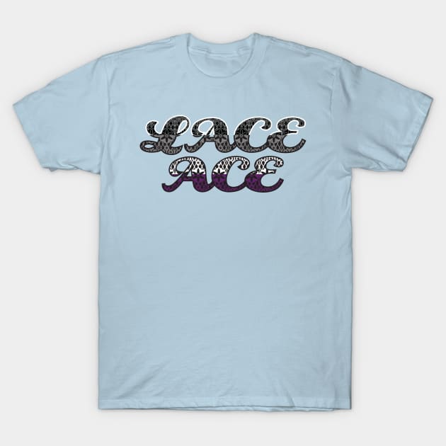 Lace Ace T-Shirt by TheBrigeedaRocks